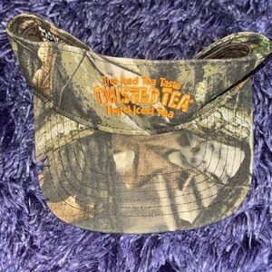 Twisted tea Ironhorse saloon camouflage sunvisor